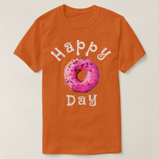 Nationale Donut Dag T-shirt (Design voorkant)