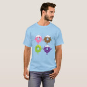 Nationale Donut Dag T-shirt (Voorkant volledig)