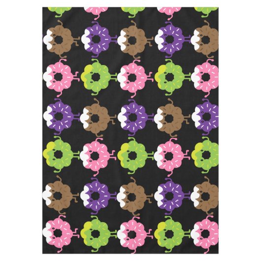 Nationale Donut Dag Tafelkleed (Voorkant)