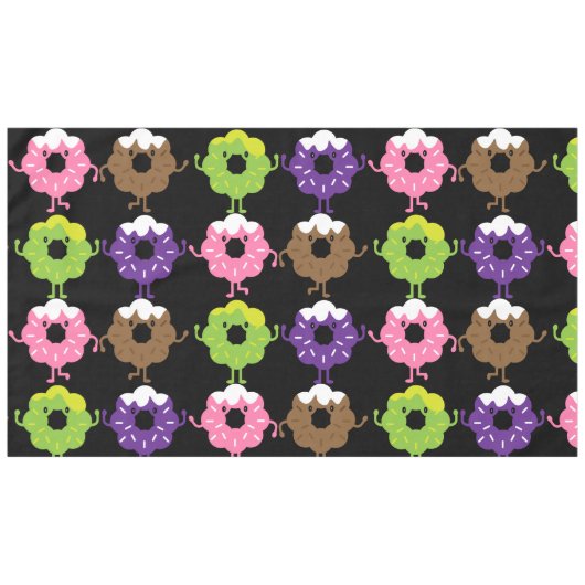 Nationale Donut Dag Tafelkleed (Voorkant (Horizontaal))