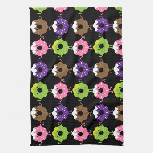 Nationale Donut Dag Theedoek (Verticaal)