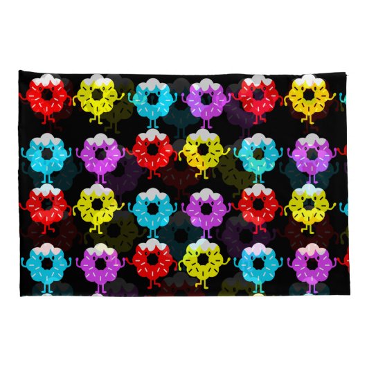 Nationale Donut Day donuts Kussensloop (Achterkant-Rechts)