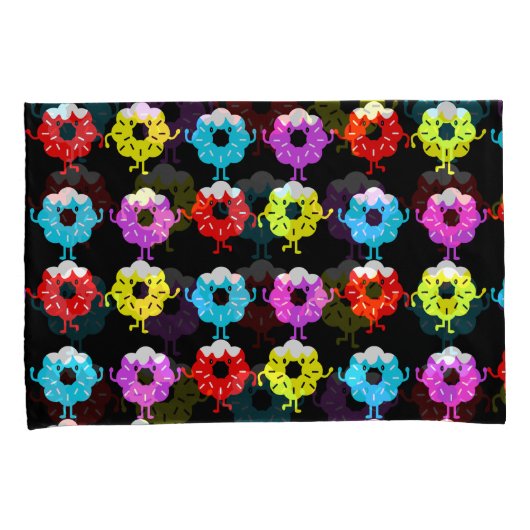 Nationale Donut Day donuts Kussensloop (Voorkant-Rechts)