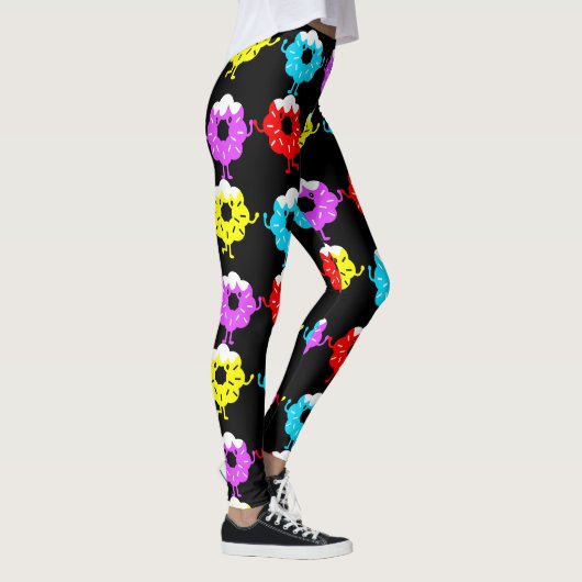 Nationale Donut Day donuts Leggings (Rechts)