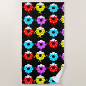 Nationale Donut Day donuts Strandlaken (Voorkant)