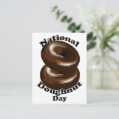Nationale Doughnut Dag Briefkaart (Staand voorkant)