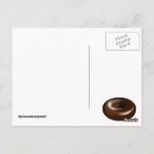 Nationale Doughnut Dag Briefkaart (Achterkant)