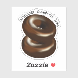 Nationale Doughnut Dag Sticker