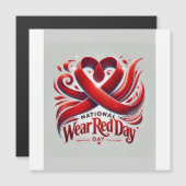 Nationale Draag Rode Dag (Voorkant / Achterkant)