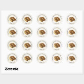 Nationale Duitse Chocolade Cake Dag Stickers (Vel)