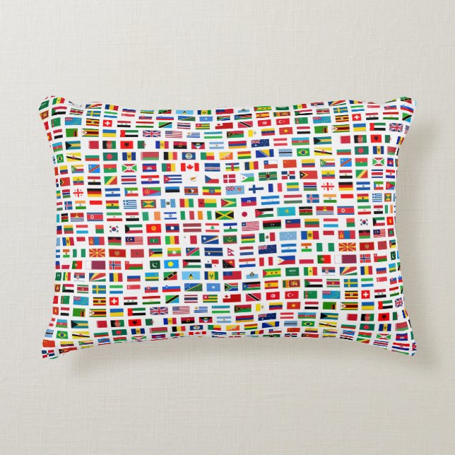 Nationale emblemen accent kussen (Voorkant)