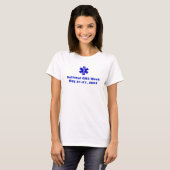 Nationale EMS Week 2023 T-Shirt (Voorkant volledig)