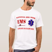 Nationale EMS Week T-shirt (Voorkant)