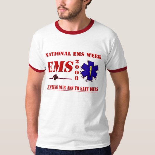 Nationale EMS Week T-shirt (Voorkant)