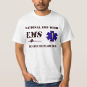 Nationale EMS Week T-shirt (Voorkant)