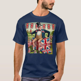 Nationale Engelse Toff-ee Dag T-shirt