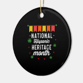 Nationale erfgoedmaand keramisch ornament (Links)