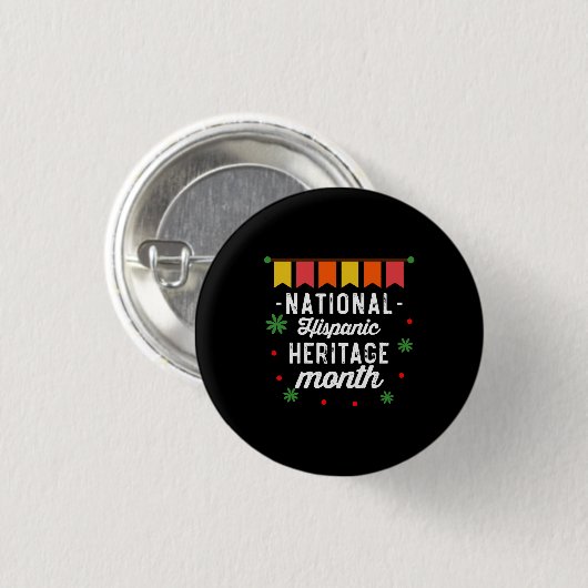 Nationale erfgoedmaand ronde button 3,2 cm (Voorkant /achterkant)