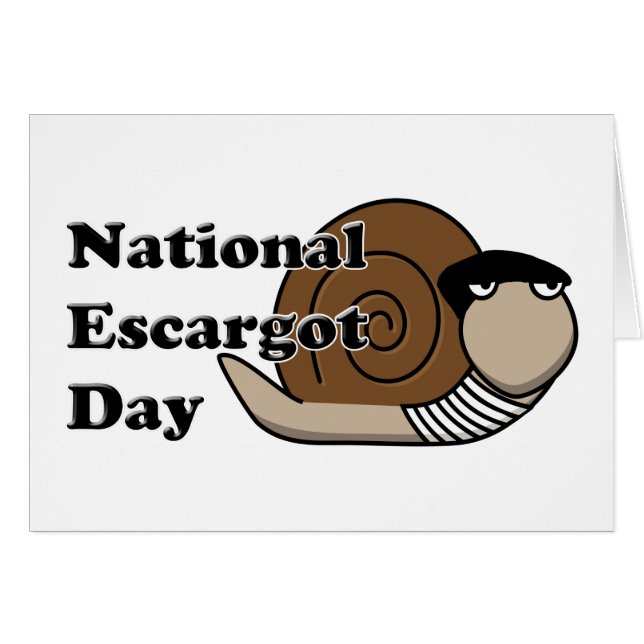 Nationale Escargot Dag (Voorkant Horizontaal)