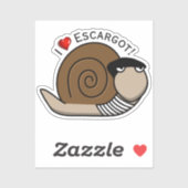 Nationale Escargot Dag Sticker (Vel)