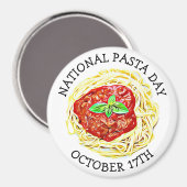 Nationale feestdag 17 oktober magneet (Voorkant / Achterkant)