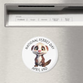 Nationale feestdag 2 april magneet (Insitu (Vaatwasser))