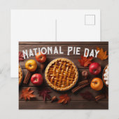 Nationale feestdag briefkaart (Voorkant / Achterkant)