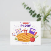 Nationale feestdag briefkaart (Staand voorkant)