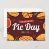 Nationale feestdag briefkaart (Voorkant / Achterkant)