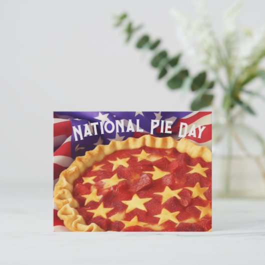 Nationale feestdag briefkaart (Staand voorkant)