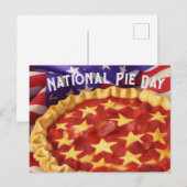 Nationale feestdag briefkaart (Voorkant / Achterkant)