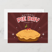 Nationale feestdag briefkaart (Voorkant / Achterkant)