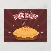 Nationale feestdag briefkaart (Voorkant)