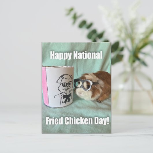 Nationale feestdag briefkaart (Staand voorkant)