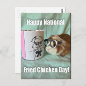 Nationale feestdag briefkaart (Voorkant / Achterkant)