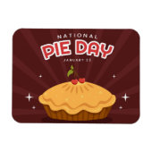 Nationale feestdag magneet (Horizontaal)