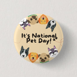 Nationale feestdag ronde button 3,2 cm