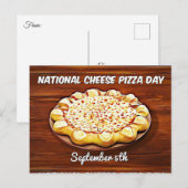 Nationale Feestdagen voor de voedseldag van de kaa Briefkaart (Voorkant / Achterkant)