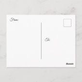 Nationale Feestdagen voor de voedseldag van de kaa Briefkaart (Achterkant)