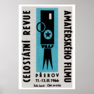 Nationale Filmfestival - Matchbox Print - Tsjechis