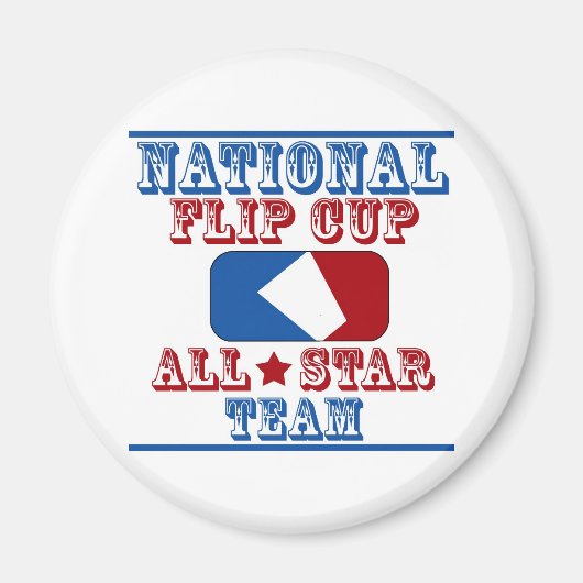 nationale flip cup magneet (Voorkant)