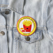 Nationale Franse feestdag Ronde Button 7,6 Cm (In situ)