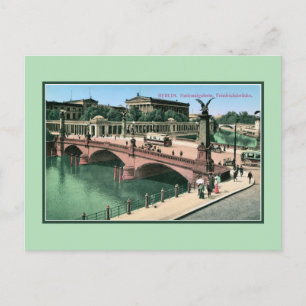  Nationale Galerij van 1900 Berlijn, brug Briefkaart