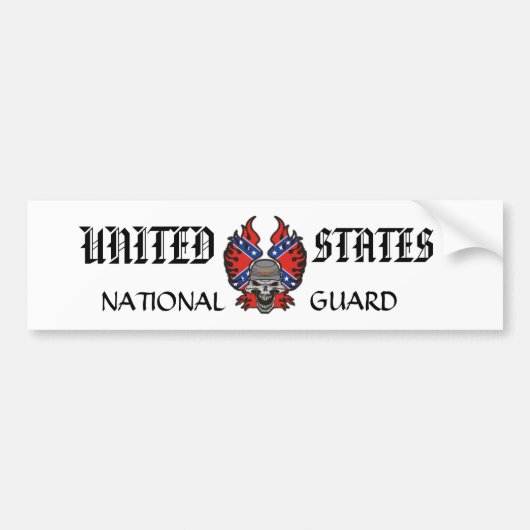 NATIONALE GARANTIE VAN DE VERENIGDE STATEN BUMPERSTICKER (Voorkant)