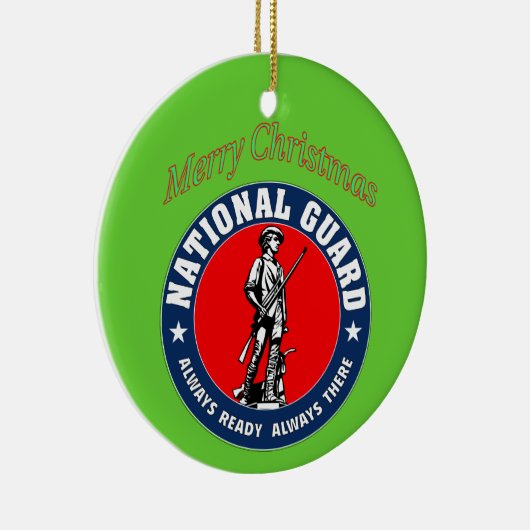 Nationale Garde Keramisch Ornament (Rechts)