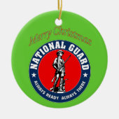 Nationale Garde Keramisch Ornament (Voorkant)