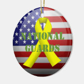 Nationale Garde Keramisch Ornament (Links)