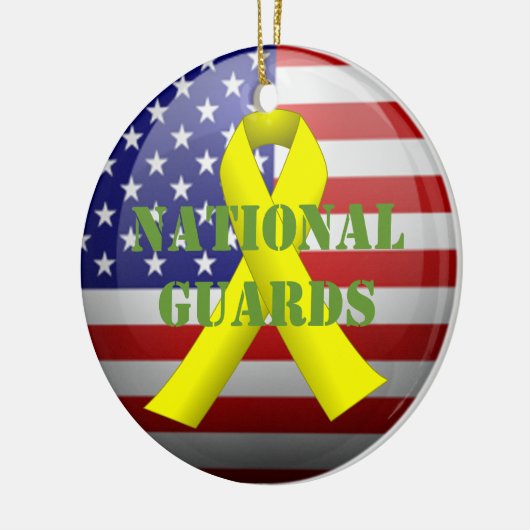 Nationale Garde Keramisch Ornament (Links)