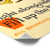 Nationale Garde komt op boeien met propaganda Poster (Hoek)