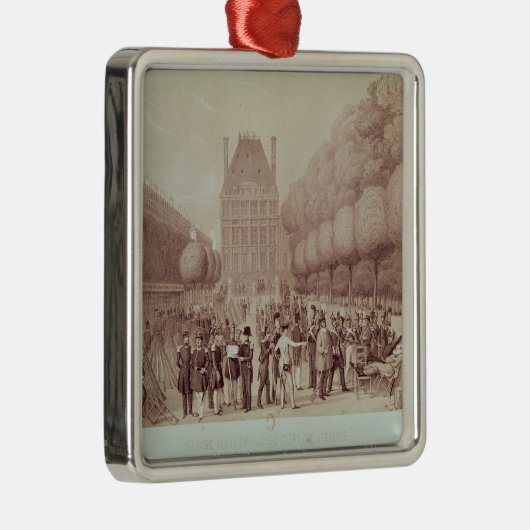 Nationale Garde Metalen Ornament (Rechts)